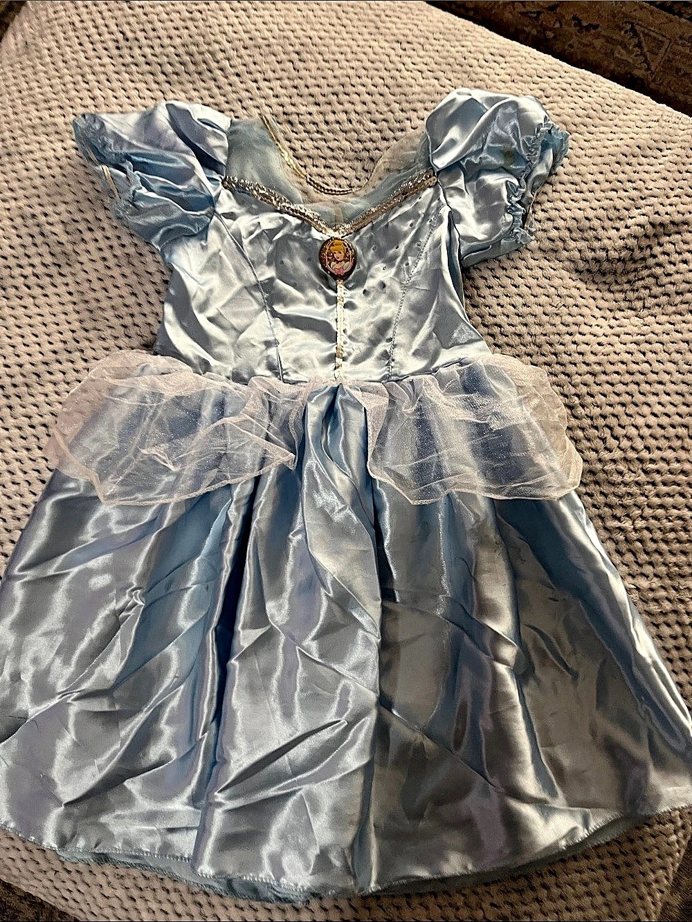 Disney Store Cinderella Costume for Kids Blue Theater Dress